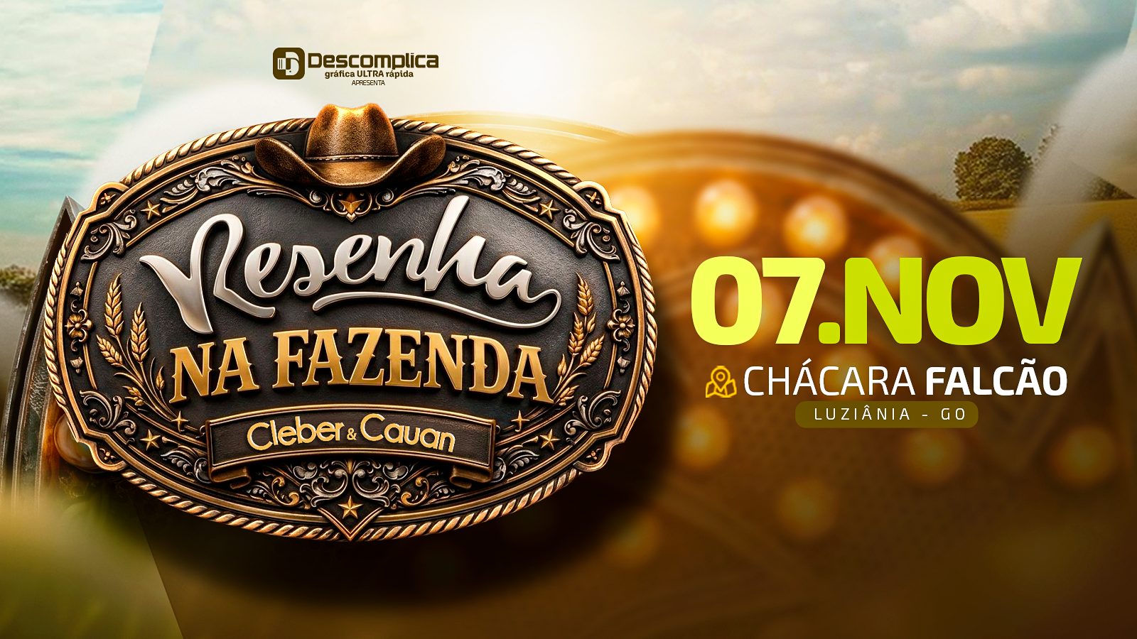 RESENHA NA FAZENDA -  CLEBER E CAUAN